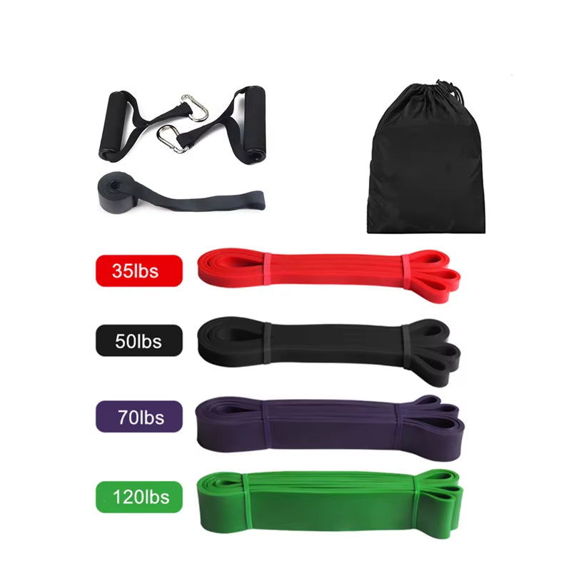 Latex Stretch Resistance Band Expander Elastic Bands for Sport Pull up Assistance Band Home Workout Pilates Gym Equipment