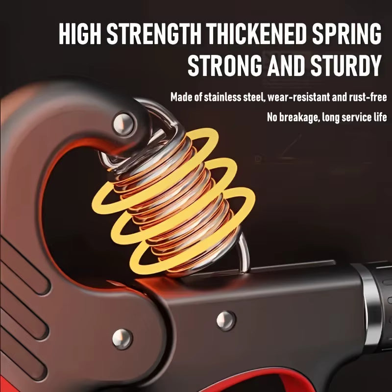 Adjustable Grip Strengthener for Hand and Wrist Muscle Recovery - 5-100Kg Fitness Trainer