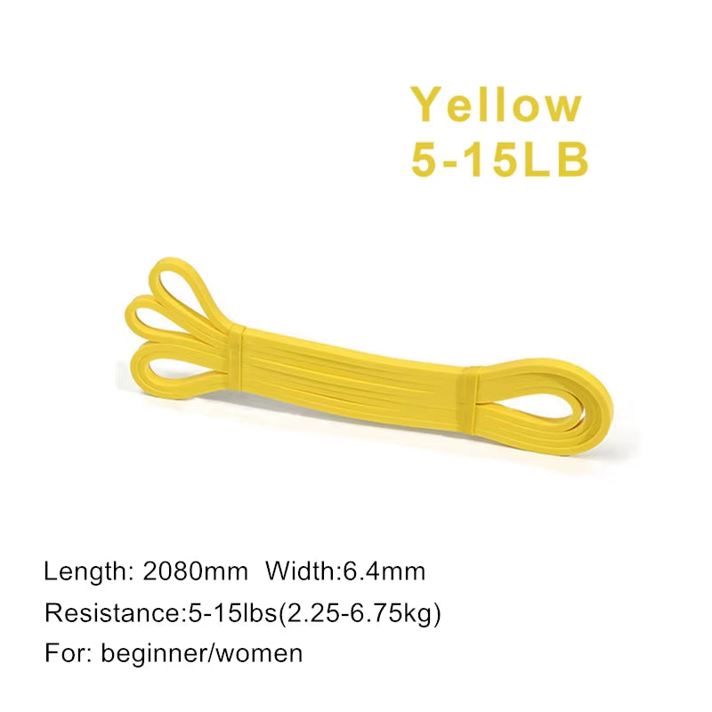 Latex Stretch Resistance Band Expander Elastic Bands for Sport Pull up Assistance Band Home Workout Pilates Gym Equipment