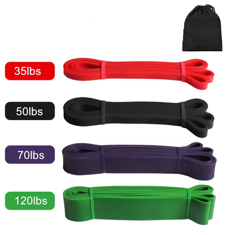 Latex Stretch Resistance Band Expander Elastic Bands for Sport Pull up Assistance Band Home Workout Pilates Gym Equipment