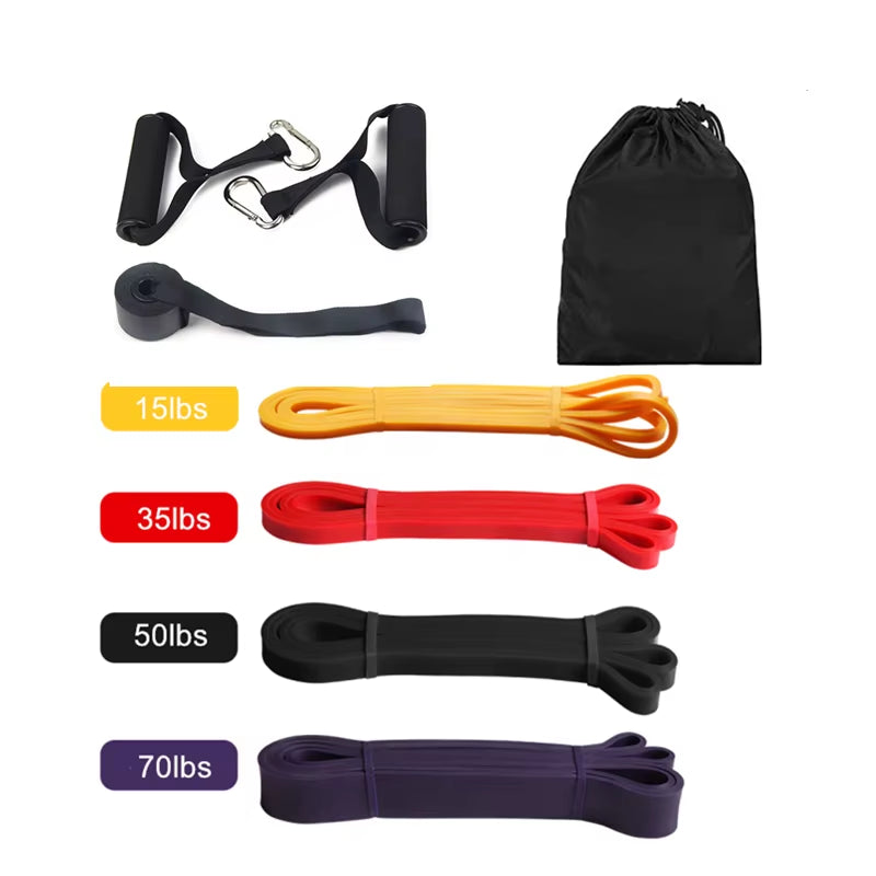 Latex Stretch Resistance Band Expander Elastic Bands for Sport Pull up Assistance Band Home Workout Pilates Gym Equipment