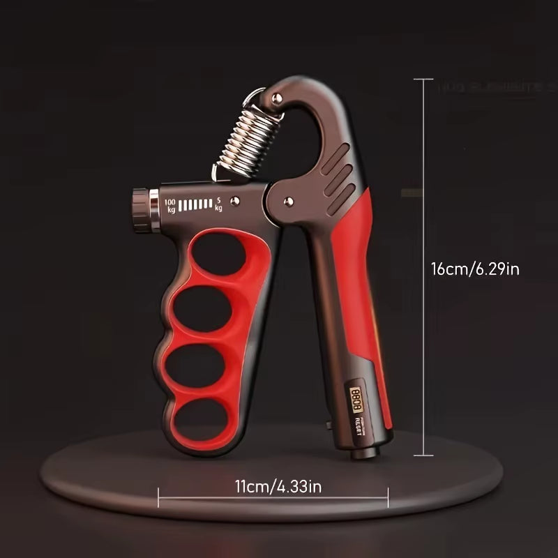 Adjustable Grip Strengthener for Hand and Wrist Muscle Recovery - 5-100Kg Fitness Trainer